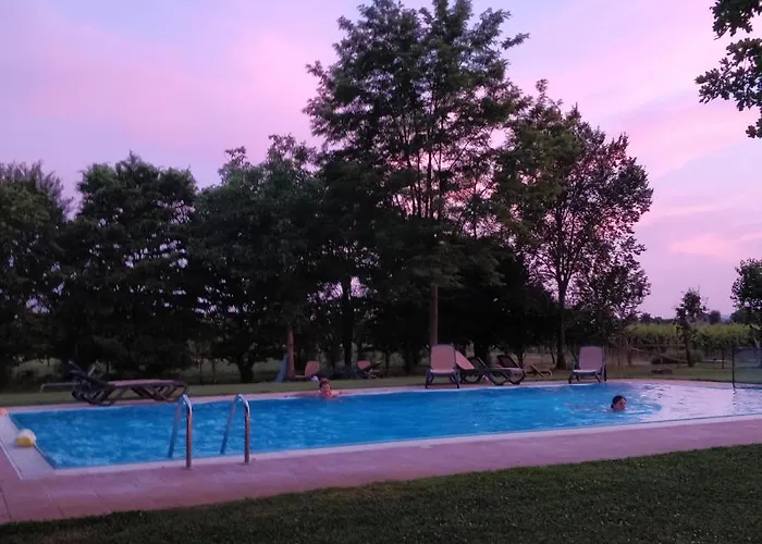 L'albara - Wines, Pool & Κατάλυμα σε φάρμα Villaganzerla